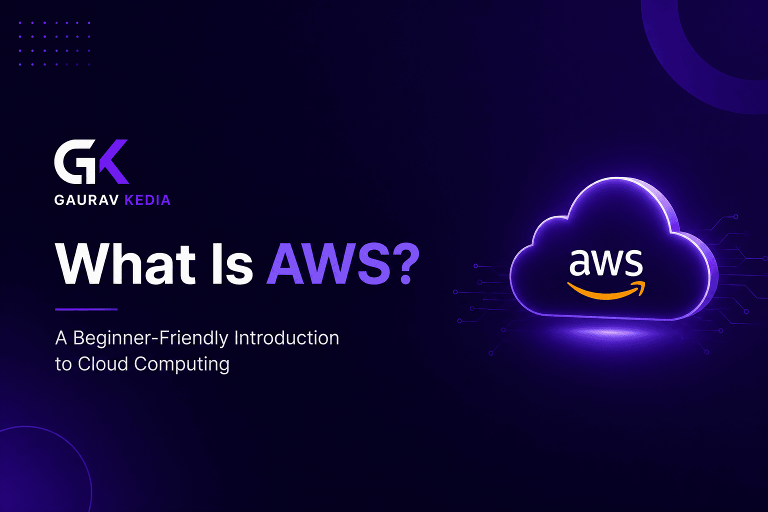 What Is AWS? A Beginner-Friendly Introduction to Cloud Computing